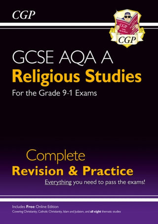Supplemental image for 9781789080926 - GCSE Religious Studies: AQA A Complete Revision & Practice (with Online Edition)
