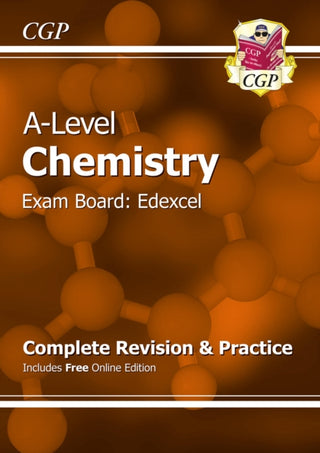 Cover image for 9781789081305 - A-Level Chemistry: Edexcel Year 1 & 2 Complete Revision & Practice with Online Edition