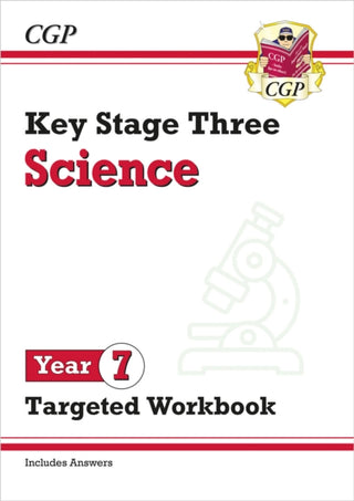 Cover image for 9781789082630 - KS3 Year 7 Science Targeted Workbook (with answers)