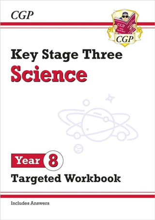 Cover image for 9781789082647 - KS3 Year 8 Science Targeted Workbook (with answers)