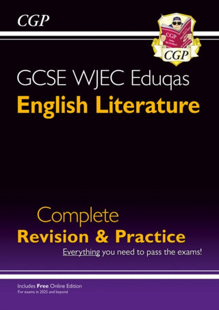 Cover image for 9781789082661 - GCSE English Literature WJEC Eduqas Complete Revision & Practice (with Online Edition)