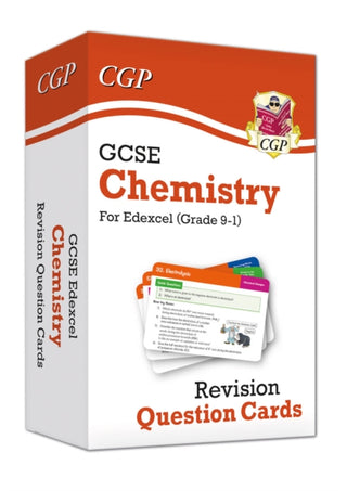 Cover image for 9781789082722 - GCSE Chemistry Edexcel Revision Question Cards