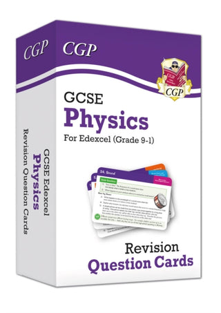 Cover image for 9781789082746 - GCSE Physics Edexcel Revision Question Cards