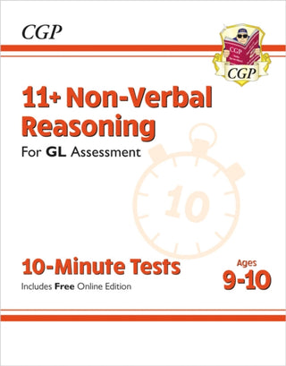 Cover image for 9781789083040 - 11+ GL 10-Minute Tests: Non-Verbal Reasoning - Ages 9-10 (with Online Edition)