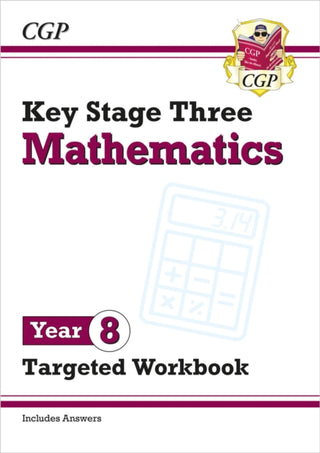 Cover image for 9781789083170 - KS3 Year 8 Maths Targeted Workbook (with answers)