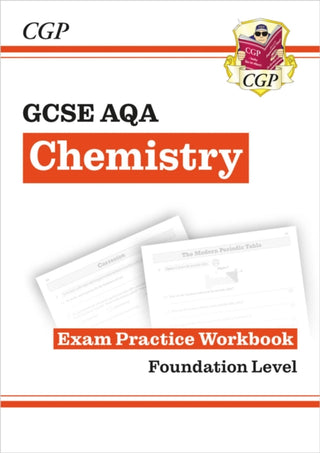 Cover image for 9781789083255 - New GCSE Chemistry AQA Foundation Exam Practice Workbook with CGP RevisionHub