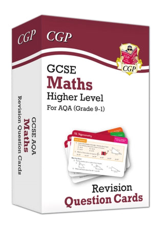 Cover image for 9781789083408 - GCSE Maths AQA Revision Question Cards - Higher