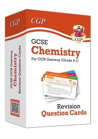Cover image for 9781789083736 - GCSE Chemistry OCR Gateway Revision Question Cards
