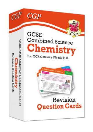 Cover image for 9781789083767 - GCSE Combined Science: Chemistry OCR Gateway Revision Question Cards