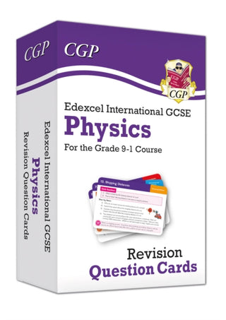 Cover image for 9781789083804 - Edexcel International GCSE Physics: Revision Question Cards