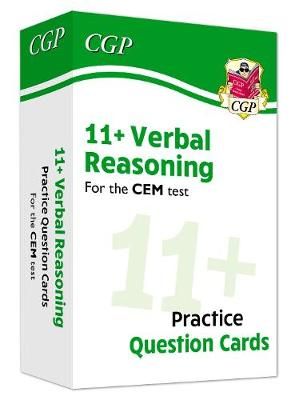 Cover image for 9781789083835 - 11+ CEM Verbal Reasoning Revision Question Cards - Ages 10-11