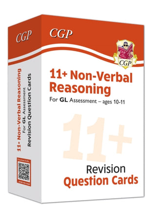 Cover image for 9781789083873 - 11+ GL Non-Verbal Reasoning Revision Question Cards - Ages 10-11