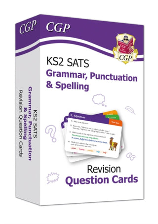 Cover image for 9781789084047 - KS2 English Year 6 SATS Revision Question Cards: Grammar, Punctuation & Spelling (for 2027)