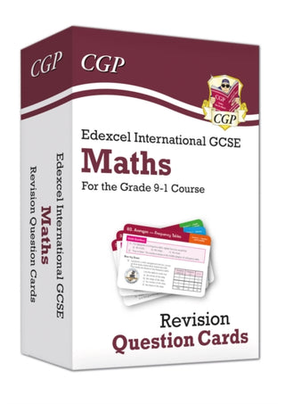 Cover image for 9781789084061 - Edexcel International GCSE Maths: Revision Question Cards