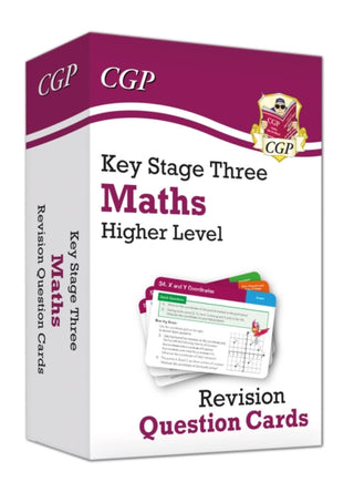 Cover image for 9781789084122 - KS3 Maths Revision Question Cards - Higher