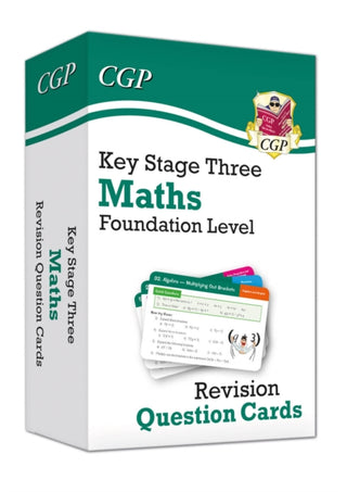 Cover image for 9781789084139 - KS3 Maths Revision Question Cards - Foundation