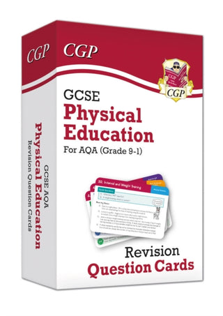 Cover image for 9781789084160 - GCSE Physical Education AQA Revision Question Cards