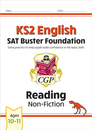 Supplemental image for 9781789084238 - KS2 English Reading SAT Buster Foundation: Non-Fiction (for the 2027 tests)