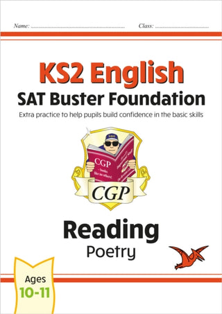 Cover image for 9781789084245 - KS2 English Reading SAT Buster Foundation: Poetry (for the 2027 tests)