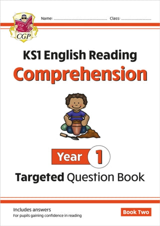 Cover image for 9781789084344 - KS1 English Year 1 Reading Comprehension Targeted Question Book - Book 2 (with Answers)