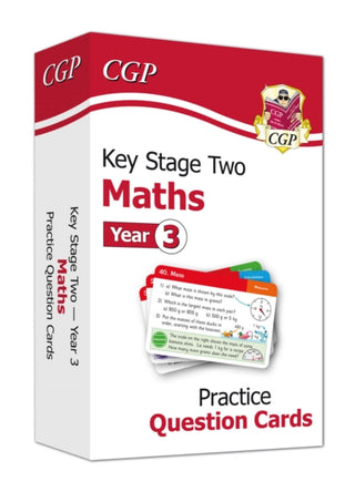 Cover image for 9781789085150 - KS2 Maths Year 3 Practice Question Cards