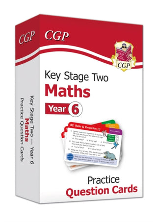 Cover image for 9781789085204 - KS2 Maths Year 6 Practice Question Cards