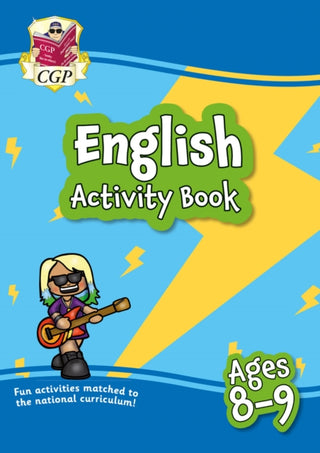 Cover image for 9781789085273 - English Activity Book for Ages 8-9 (Year 4)
