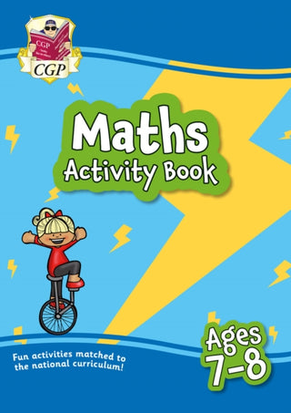 Cover image for 9781789085303 - Maths Activity Book for Ages 7-8 (Year 3)