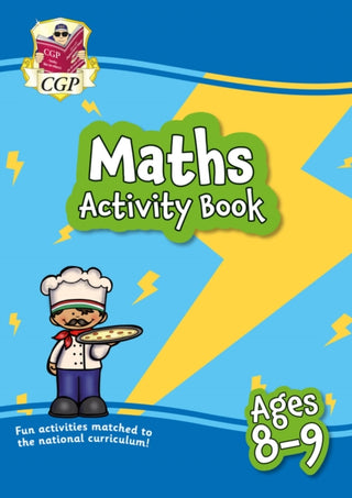 Cover image for 9781789085341 - Maths Activity Book for Ages 8-9 (Year 4)