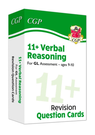 Cover image for 9781789085501 - 11+ GL Revision Question Cards: Verbal Reasoning - Ages 9-10