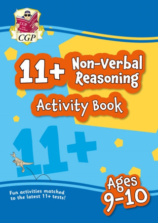 Cover image for 9781789085846 - 11+ Activity Book: Non-Verbal Reasoning - Ages 9-10