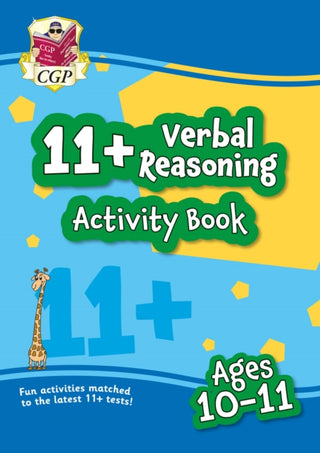 Cover image for 9781789085891 - 11+ Activity Book: Verbal Reasoning - Ages 10-11