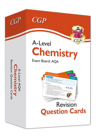 Cover image for 9781789085938 - A-Level Chemistry AQA Revision Question Cards
