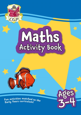 Cover image for 9781789086058 - Maths Activity Book for Ages 3-4 (Preschool)