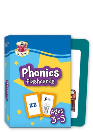Cover image for 9781789086171 - Phonics Flashcards for Ages 3-5