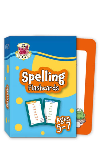 Cover image for 9781789086195 - Spelling Flashcards for Ages 5-7