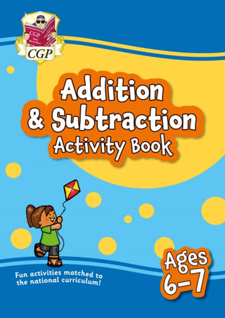 Cover image for 9781789086218 - Addition & Subtraction Activity Book for Ages 6-7 (Year 2)