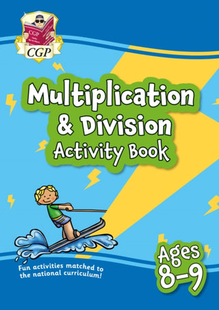 Cover image for 9781789086249 - Multiplication & Division Activity Book for Ages 8-9 (Year 4)
