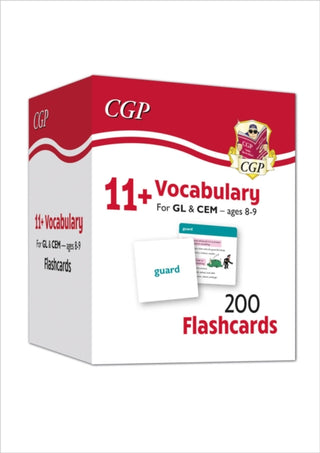 Cover image for 9781789086294 - 11+ Vocabulary Flashcards for Ages 10-11 - Pack 1