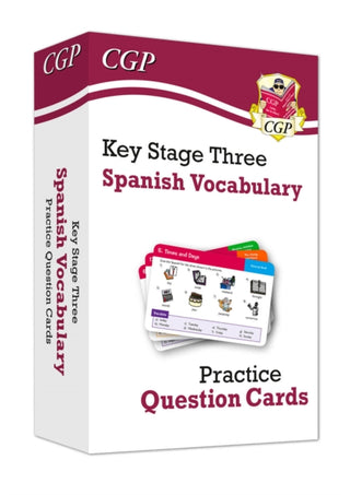 Cover image for 9781789086331 - KS3 Spanish: Vocabulary Practice Question Cards
