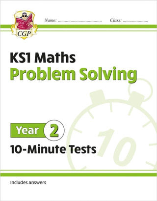 Cover image for 9781789086362 - KS1 Year 2 Maths 10-Minute Tests: Problem Solving
