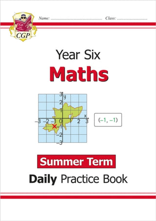 Cover image for 9781789086607 - KS2 Maths Year 6 Daily Practice Book: Summer Term