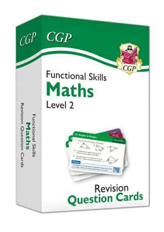 Supplemental image for 9781789086966 - Functional Skills Maths Revision Question Cards - Level 2