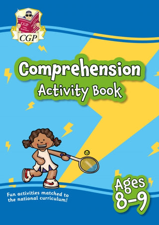Cover image for 9781789087130 - English Comprehension Activity Book for Ages 8-9 (Year 4)