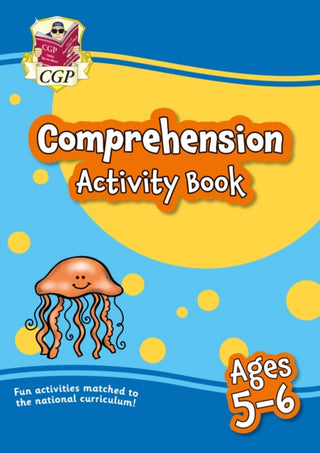 Cover image for 9781789087161 - English Comprehension Activity Book for Ages 5-6 (Year 1)