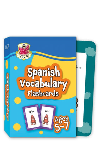 Supplemental image for 9781789087444 - Spanish Vocabulary Flashcards for Ages 5-7 (with Free Online Audio)