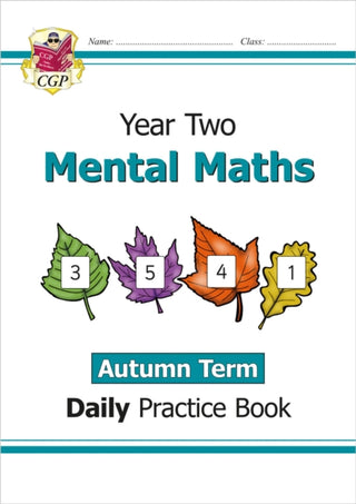 Cover image for 9781789087628 - KS1 Mental Maths Year 2 Daily Practice Book: Autumn Term