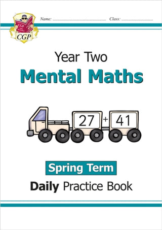 Cover image for 9781789087642 - KS1 Mental Maths Year 2 Daily Practice Book: Spring Term
