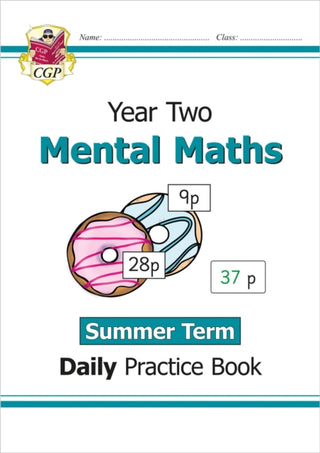 Cover image for 9781789087666 - KS1 Mental Maths Year 2 Daily Practice Book: Summer Term