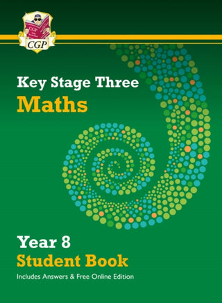Cover image for 9781789087871 - KS3 Maths Year 8 Student Book - with answers & Online Edition